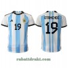 Argentina Nicolas Otamendi 19 Hjemme VM 2022 - Herre Fotballdrakt